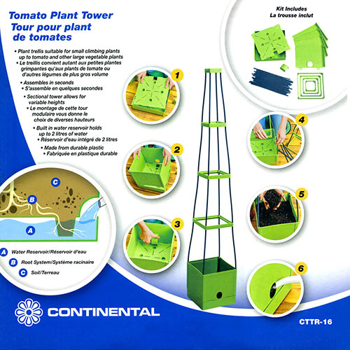 Self-Watering Plant Tower