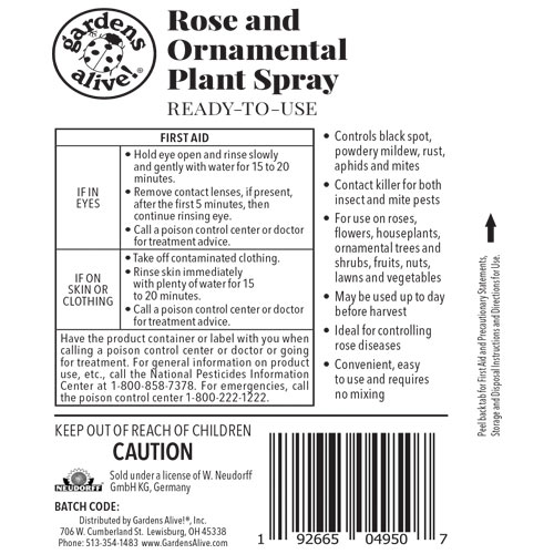 Rose & Ornamental Plant Spray
