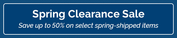 Spring Clearance Banner