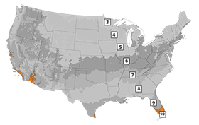 Burgess Seed Zone Map E Burgess